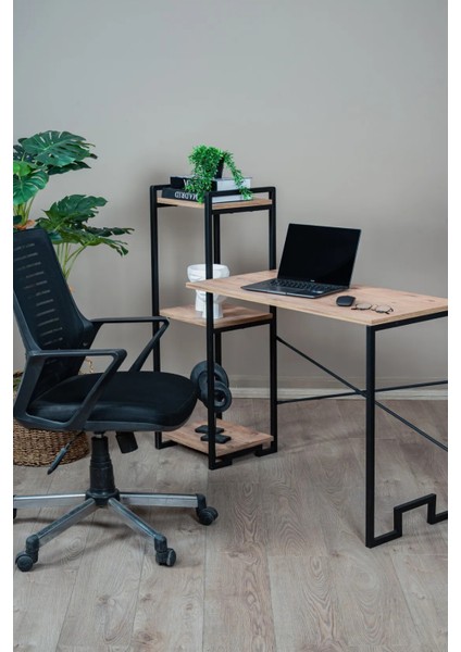 Modern Çalışma Masası 3 Raflı Organizer