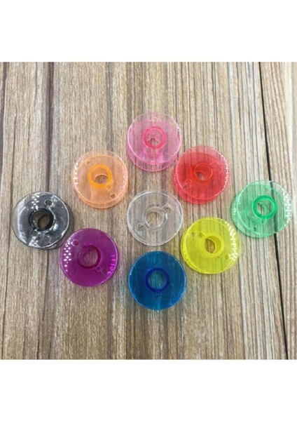 Renkli 25 Adet Ev Tipi Plastik Masura, Kullanışlı ve Şık Mutfak Gereci