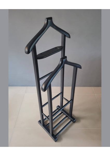 Kleinhaus Furniture Çiftli Dilsiz Uşak, Masif Ahşap Askılık (Değiştirilebilir Renk) fiyatları