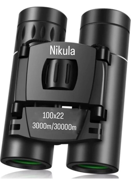 100X22 Cepte Taşımalı Kauçuk Kaplama Profesyonel Mini DÜRBÜN3000M/30000M