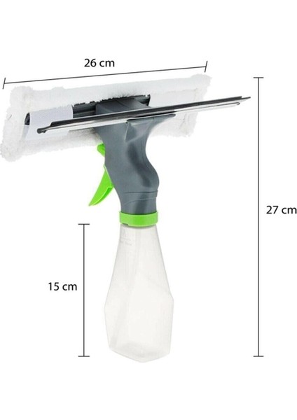 Pratik Sprey Cam Silme Aparatı, Kolay Kullanım, Hazneli, Çok Amaçlı Temizlik Aracı fiyatları