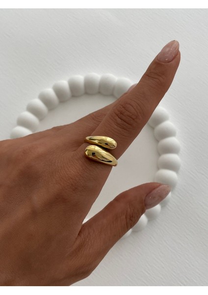 Gold 2'li Yunus Yüzük Ayarlanabilir