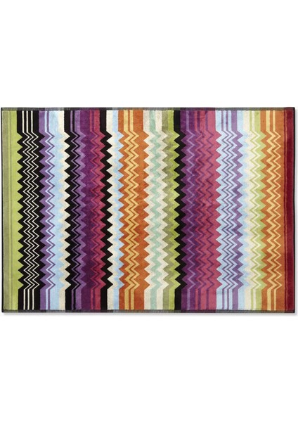 Giacomo Banyo Paspası, Pamuk & Şerit Desenli, Italyan Işçiliği