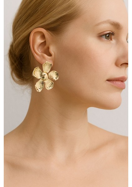 Gold Flower Papatya Küpe fiyatları