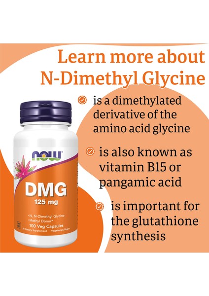 Dmg N N-Dimethyl Glycine Hcl 125 mg High Qualty N-Dimetil Glisin fiyatları