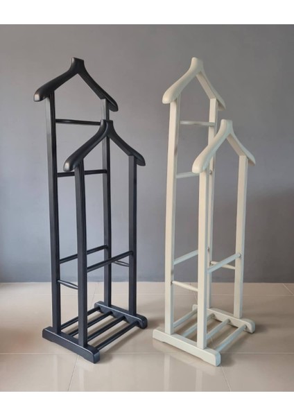 Kleinhaus Furniture Çiftli Dilsiz Uşak, Masif Ahşap Askılık (Değiştirilebilir Renk) modelleri