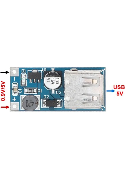 Dc-Dc Boost Modül (0.9V~5V) To 5V 600MA USB Boost Devre Kartı indirimleri