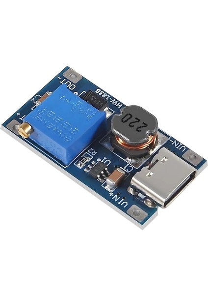 MT3608 2A Dc-Dc Ayarlanabilir Yükselteç Modül 2-24V To 5/9/12/-28V