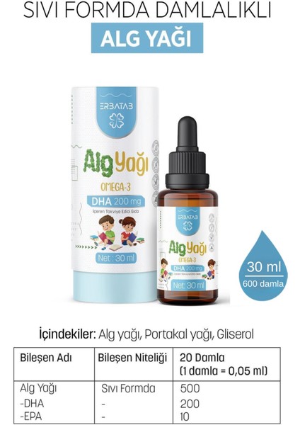 Okula Dönüş Paketi Vitamin D3 - Vitamin B12 - Alg Yağı Omega-3 fırsatları