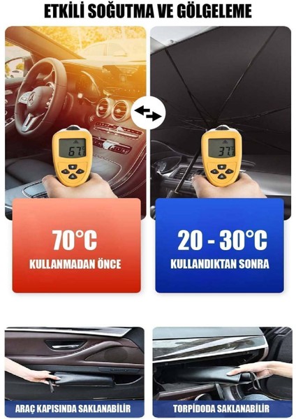 Araba Ön Cam Güneşlik Katlanabilir Güneşlik Şemsiye Ön Cam Gölgelik Tata Vista ile Uyumlu modelleri