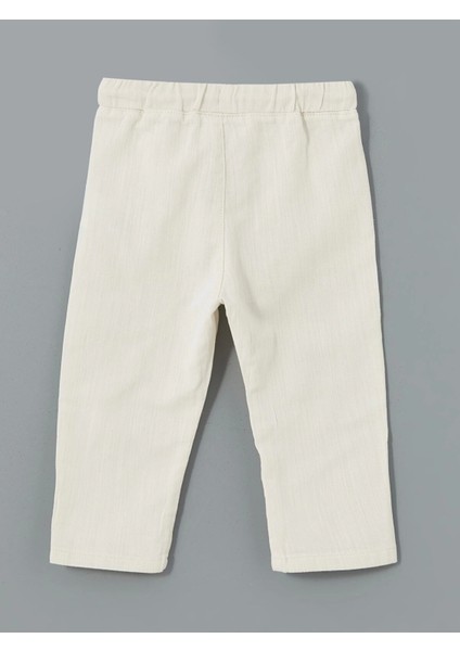 Lcw Kids Bej Beli Lastikli Gabardin Erkek Bebek Pantolon fiyatları