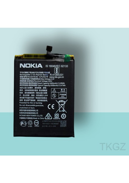 - Nokıa 3.1 Plus Batarya Pil Orijinal Sıfır