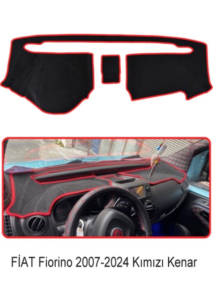 Fiat Fiorino Torpido Koruyucu 2007-2024 Arası Modele Özel - Kırmızı Kenar fiyatları