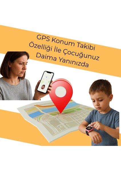 UZ Akıllı Çocuk Saati Sim Kartlı ve Görüntülü Görüşme Gps Sos Özellikli(Btk Kayıtlı-Yerli Üretim) indirimleri
