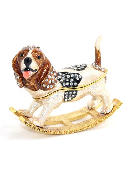 Swarovski Taşlı Tekli Köpek