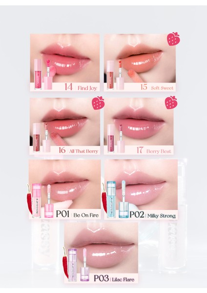 Lila Simli Dudak Dolgunlaştırıcı Gloss PERIPERA Ink Glasting Lip Gloss (P03 Lilac Flare) indirimleri