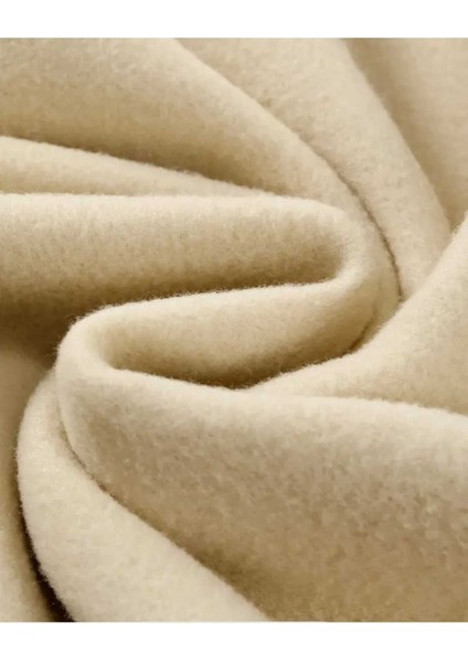 Man Struggles Baskılı Kapüşonlu Cepli Içi Yünlü Bej Sweatshirt indirimleri