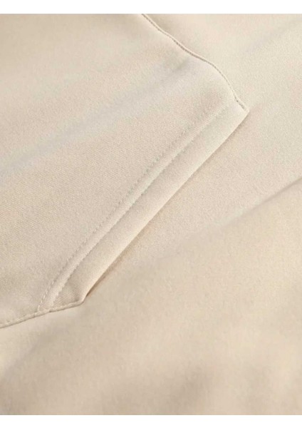 Bratz Arka Baskılı Kapüşonlu Cepli Pamuklu Bej Sweatshirt fırsatları