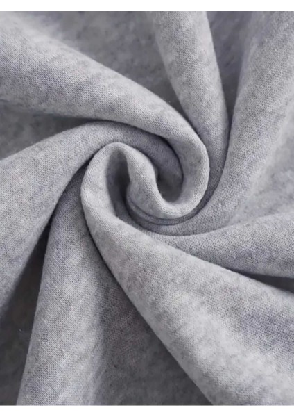 Throat Punch Baskılı Bisiklet Yaka Gri Sweatshirt indirimleri