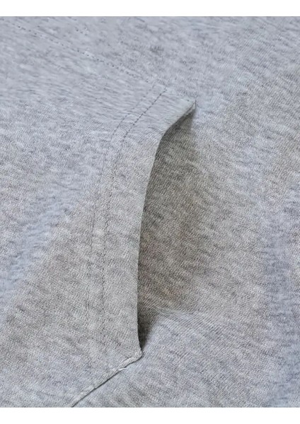 King Desenli Içi Yünlü 2 Iplik Şardonlu Kapüşonlu Cepli Sweatshirt fırsatları