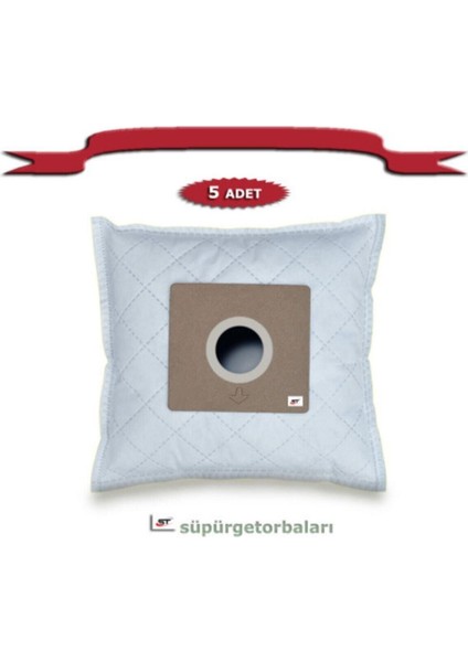 5 Adet Süpürge Torbası Bks 2540 T Beyaz, Yüksek Performanslı Temizlik Malzemesi fiyatları