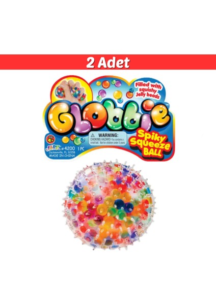 Beyincik Topu 2’li Set – Mini Sıkılabilir Top – Çocuklar ve Yetişkinler Için Eğlenceli