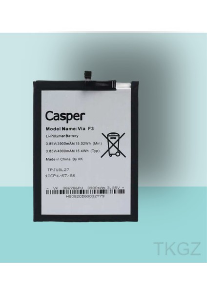 - Casper F3 Batarya Pil Orijinal Sıfır