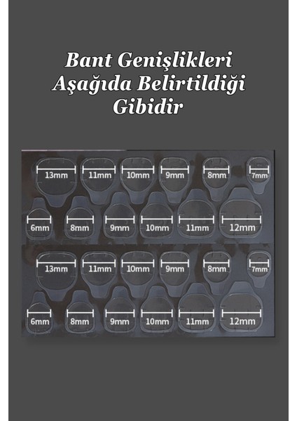 Easy Beauty 240 Adet SMALL Beden Çift Taraflı Yapıştırıcı Bant Takma Tırnak Yapıştırıcı Cilde Zarar Vermez fiyatları