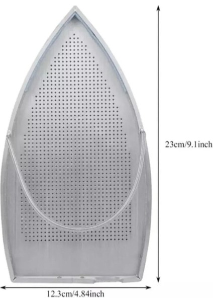 Sanayi Tipi Buharlı El Ütüsü, Alüminyum Çerçeve ve Teflon Kaplama