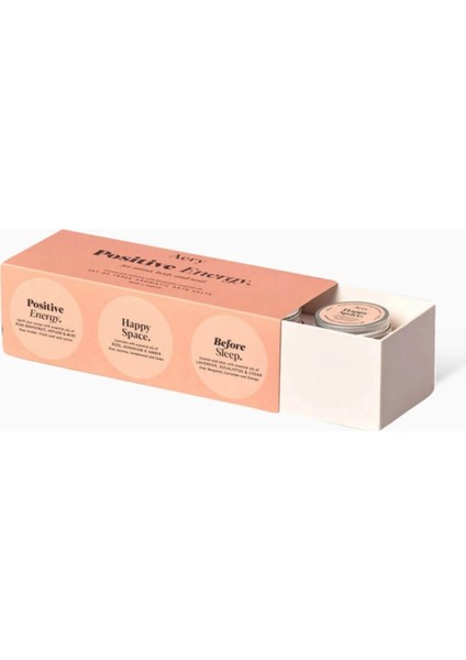 Pozitif Enerji Hediye Seti, 3X100G Banyo Tuzu, Huzur modelleri