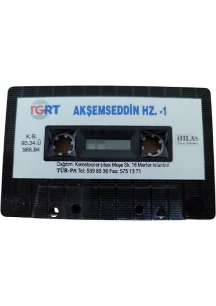 Akşemsettin Hz. Radıyallahü Anh - Kaset – Koleksiyon Ürünü fiyatları
