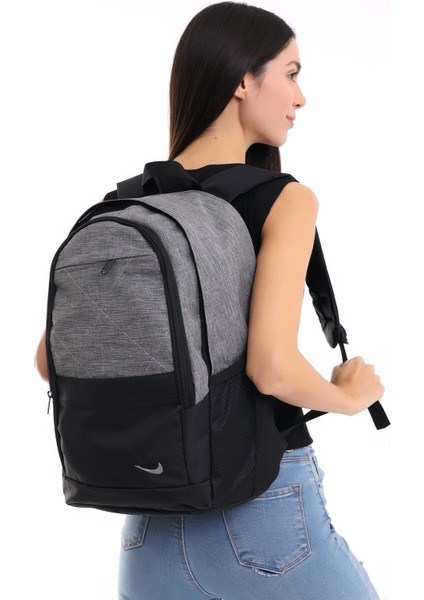 Okul Çantası-Sırt Çantası-Ortaokul Çantası- Su Geçirmez 2 Su Mataralık 3 Bölmeden Oluşan Yetişkin