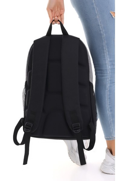 Okul Çantası-Sırt Çantası-Ortaokul Çantası- Su Geçirmez 2 Su Mataralık 3 Bölmeden Oluşan Yetişkin indirimleri