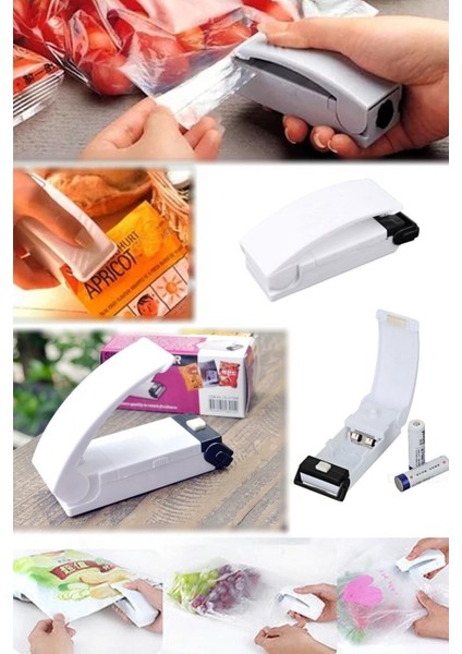 Mini Isıtıcılı Poşet Kapatıcı, Pratik ve Taşınabilir Sealing Aleti fiyatları