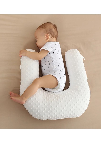 U Şekilli Bebek Yastığı + 10° & 15° Eğim Pedi, Polimer Dolgu, Anti-Dökülmeli fırsatları