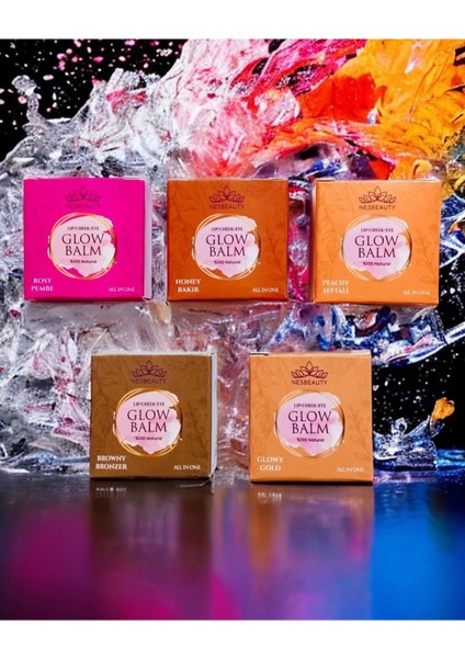 Glow Balm Bronzer-Browny Kremsi Formül ile Doğal ve Canlı Görünüm Sunar 8 g indirimleri