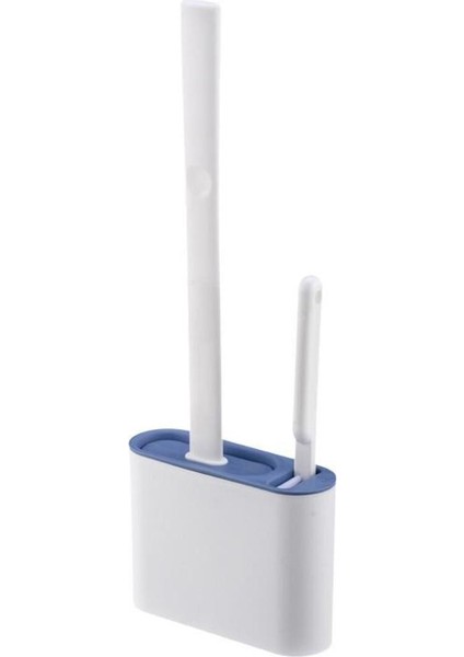 Pratik Duvara Monteli Tuvalet Temizliği Fırçası, Beyaz, Şık ve Kullanışlı Tasarım fiyatları