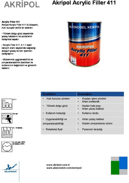 Akri̇pol 2k LF9E Candyweiss Akri̇li̇k Sonkat Oto Boyası 1 Litre modelleri