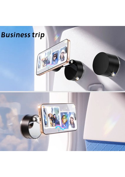 Manyetik Araç Telefon Tutucu | Vakumlu Güçlü Sabitleme | Magsafe Uyumlu | Minimalist Tasarım Siyah Lvt-01 modelleri