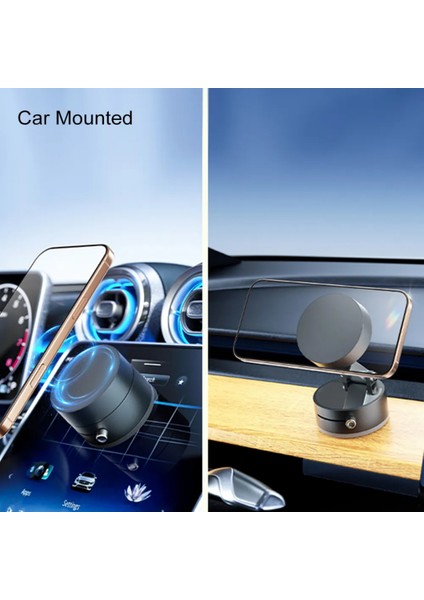 Manyetik Araç Telefon Tutucu | Vakumlu Güçlü Sabitleme | Magsafe Uyumlu | Minimalist Tasarım Siyah Lvt-01 fırsatları