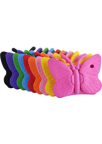 Galaxy Tab A8 10.5 SM-X200 (2021) Uyumlu Zıvo Butterfly Standlı Tablet Kılıf-Mor indirimleri