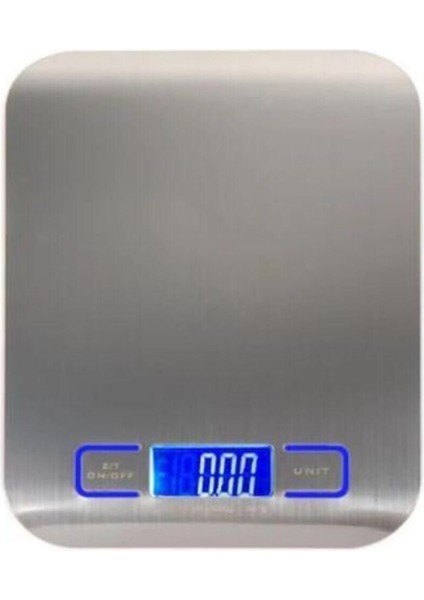 Inox Dijital Hassas LED Mutfak Terazisi 5 Kg, Güçlü ve Şık Tasarım fiyatları