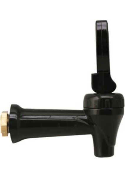 Büyük Plastik Semaver Musluğu Sarı Dişli, Göstergesiz, Dayanıklı ve Kolay Kullanım