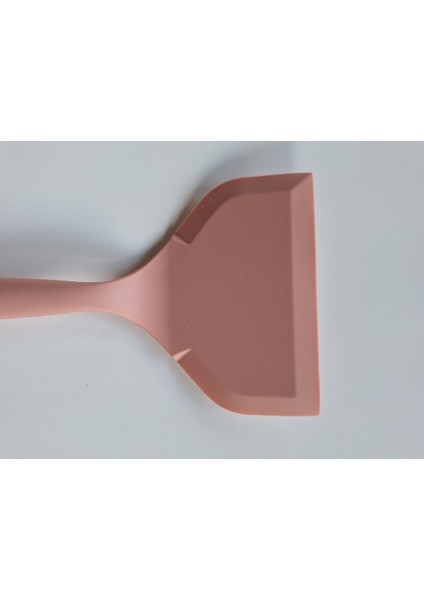 Geniş Ağzı Pembe Balık Spatulası, Yanmaz ve Yapışmaz Özellikli Mutfak Gereç fırsatları