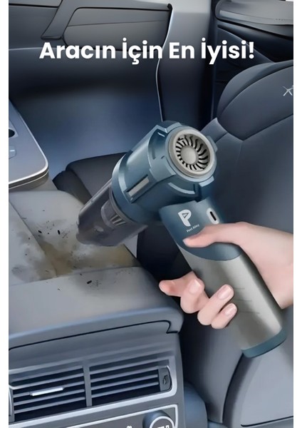 2in1 Katlanabilir 15000PA Vakumlu Üflemeli Araç Süpürgesi fırsatları