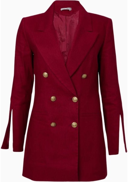 Campbell Yırtmaç Kollu Tailored Blazer
