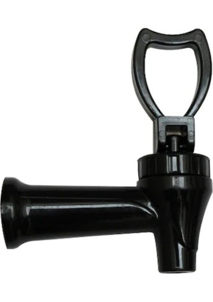 Içten Dişli Siyah Çaydanlık Musluğu, Uyumlu ve Dayanıklı Yedek Parça