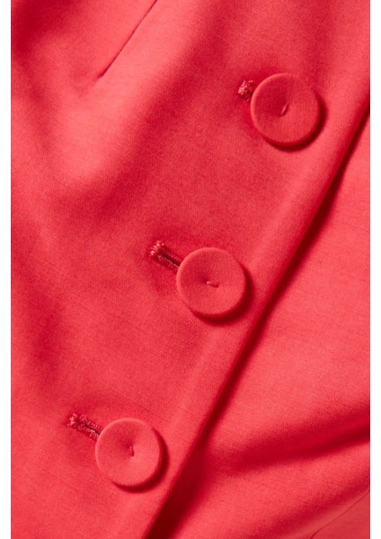 Pembe Rodborough Yelek - Dokuma Takım Elbise Kumaşı - 72% Polyester, 20% Viskoz, 3% Elastan fırsatları