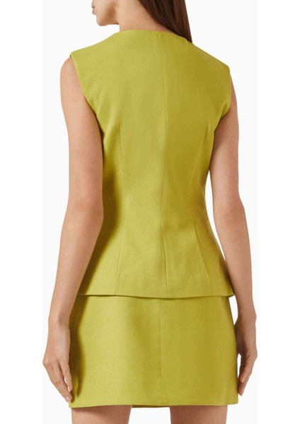 Rodborough Yelek - Açık Yeşil - Dokuma Takım Elbise Kumaşı (72% Polyester, 20% Viskoz) modelleri
