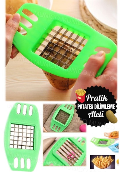 Paslanmaz Çelik Çok Amaçlı Sebze Dilimleme ve Kesme Aleti